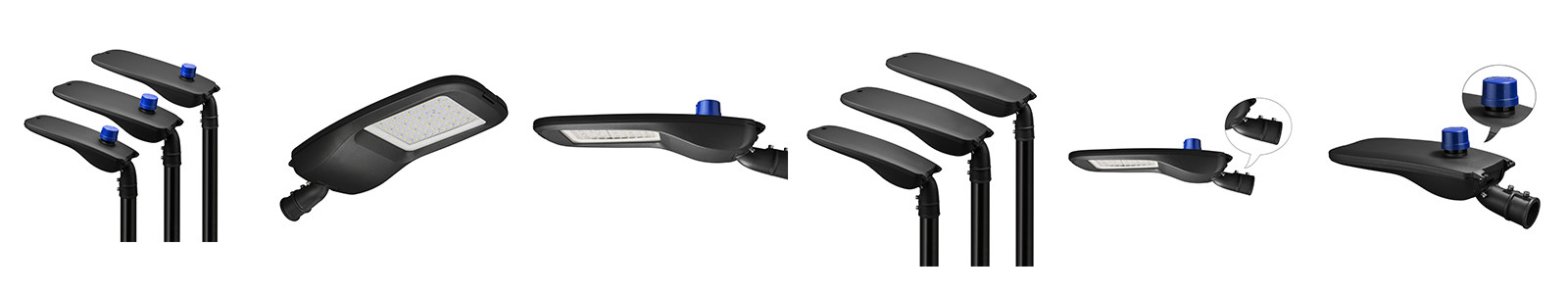 Chiny Najlepiej Eagle Gen2 170lm/W 30W-240W Inteligentne światło uliczne LED sprzedaży