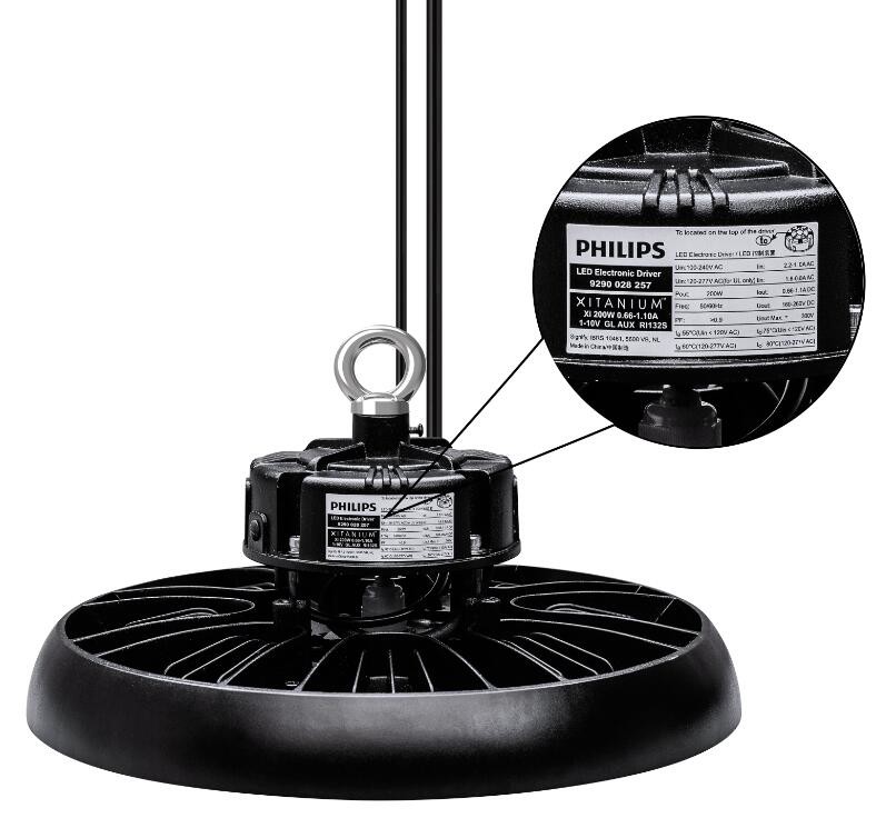 Aurora 190lm/W 200W LED Highbay Light 1-10V Dimming